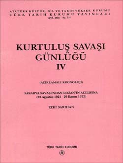 Kurtuluş Savaşı Günlüğü - IV