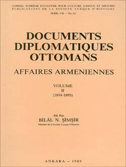 Documents Diplomatiques Ottomans Affaires Armeniennes - II