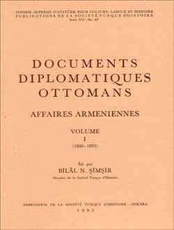 Documents Diplomatiques Ottomans Affaires Armeniennes - I