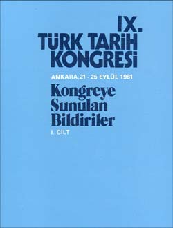 Türk Tarih Kongresi 9/1