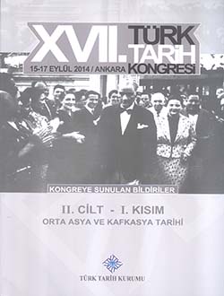 Türk Tarih Kongresi 17/2-1 : Orta Asya ve Kafkasya Tarihi