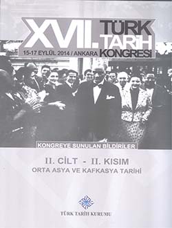 Türk Tarih Kongresi 17/2-2 : Orta Asya ve Kafkasya Tarihi