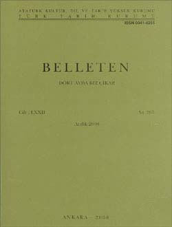 Belleten 265. Sayı