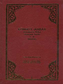 Künhü`l-Ahbar Dördüncü Rükn Osmanlı Tarihi C.II İndeks, Gelibolulu Mustafa Âli
