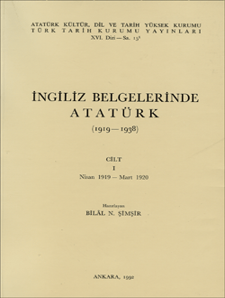 İngiliz Belgelerinde Atatürk - 1 British Document on Atatürk (1919 -1938)