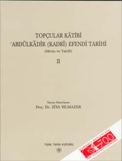 Topçular Kâtibi I.- II. Cilt (Takım Satılmaktadır)
