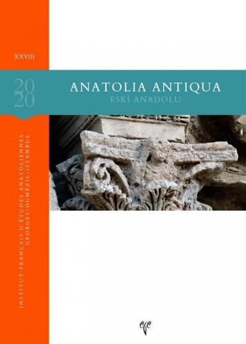 Anatolia Antiqua XXVIII Eski Anadolu XXVIII